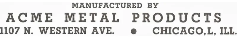 Acme Metal Products — Ingeniería de cucharillas antialga