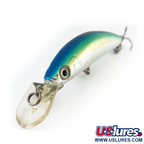 Yo-Zuri Tx-minnow Jr Minnow Hundido, Azul/Verde, 10g, #10960