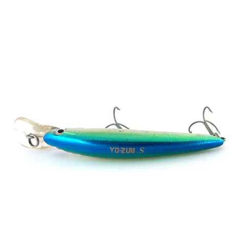 Yo-Zuri Tx-minnow Jr Minnow Hundido, Azul/Verde, 10g, #10960