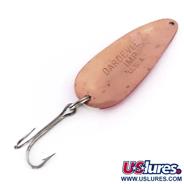 Eppinger Dardevle Imp Cucharilla, Rojo / Blanco / Cobre, 11g, #10012