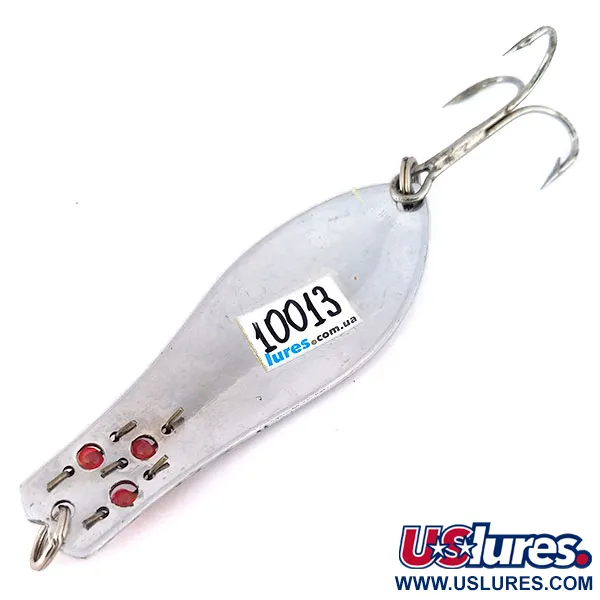 Herter's Canadian Spoon Cucharilla, Níquel/Rojo, 10g, Cuentas, #10013