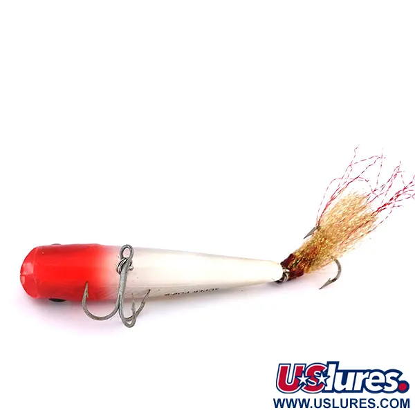 XCalibur Excalibur Super Pop-R Superficie, Plata-Rojo, 10g, Plumas, #10014