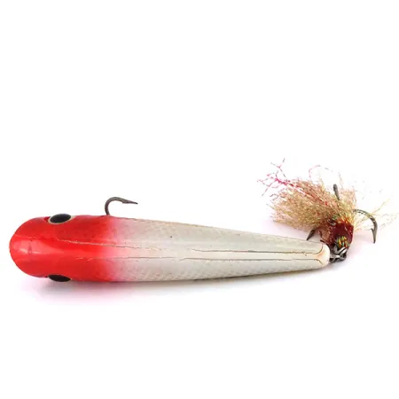 XCalibur Excalibur Super Pop-R Superficie, Plata-Rojo, 10g, Plumas, #10014
