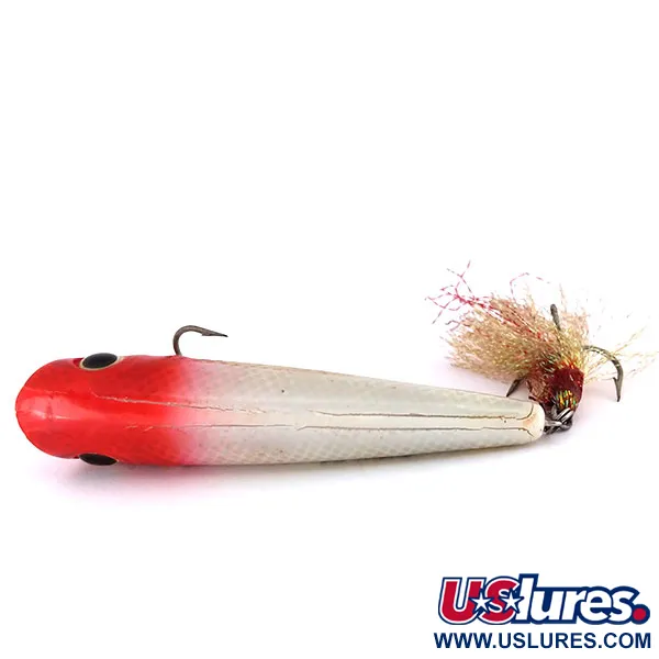 XCalibur Excalibur Super Pop-R Superficie, Plata-Rojo, 10g, Plumas, #10014