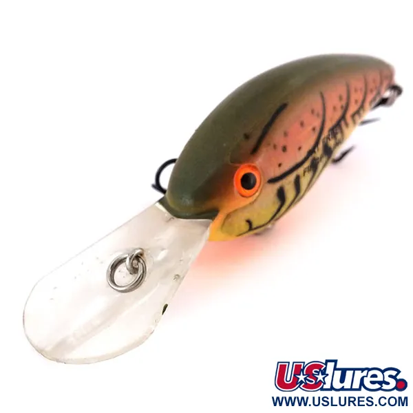 Excalibur Bomber Fat Free Fingerling Crankbait, Cangrejo, 12g, #10020
