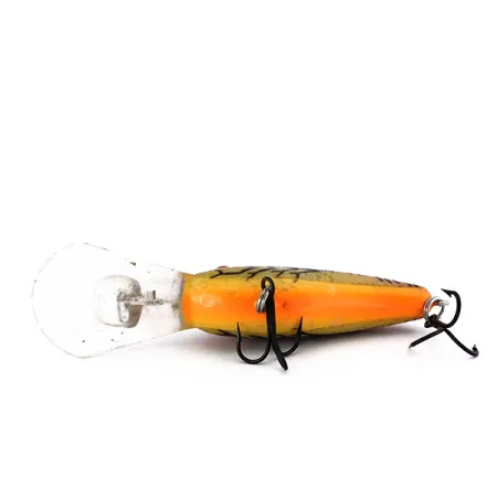 Excalibur Bomber Fat Free Fingerling Crankbait, Cangrejo, 12g, #10020