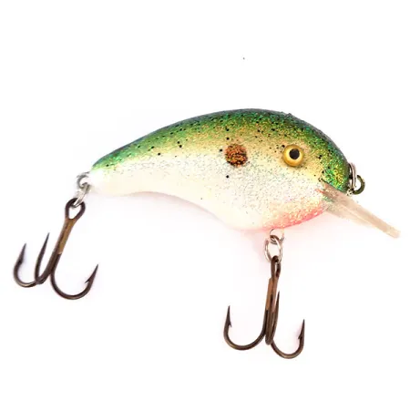 Strike King square bill Crankbait, Verde-Oro, 7g, Squarebill, #10026