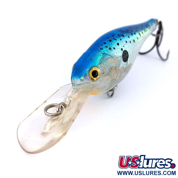 Rapala Glass Shad Rap Señuelo, Azul-Plata, 9g, suspending, #10028