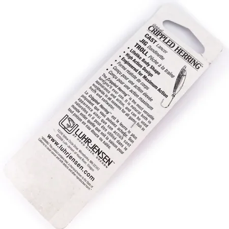 Luhr Jensen Crippled Herring Jig, Rosa Perla, 42g, Triple, #10071