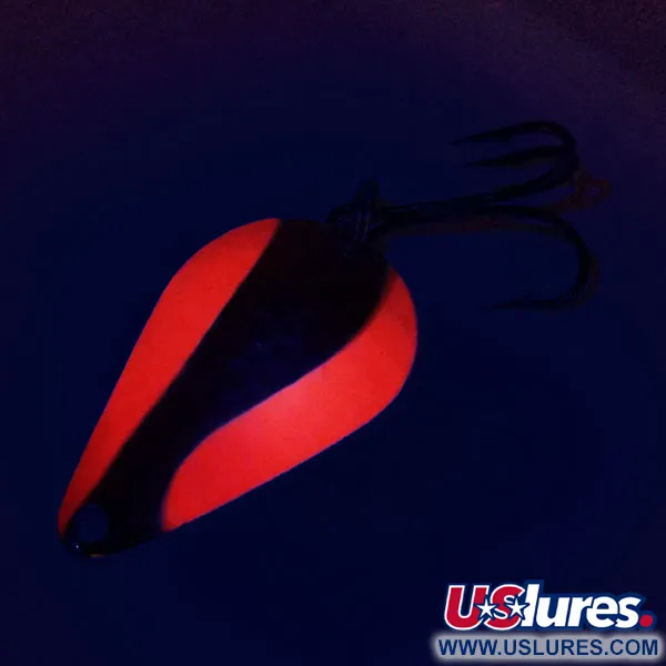 Acme Stee-Lee UV Cucharilla, Níquel / Naranja, 14g, UV Glow, #10371