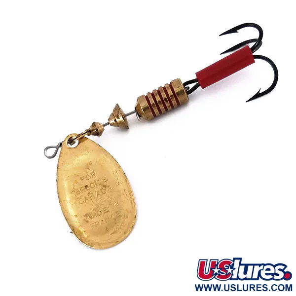 Mepps Aglia 3 Cucharilla, Oro, 7g, Funda roja, #10079