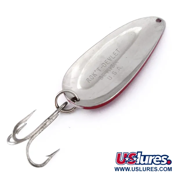 Cucharilla Eppinger Dardevle Rok't Devlet, Rojo/Blanco/Níquel, 35g, #10109