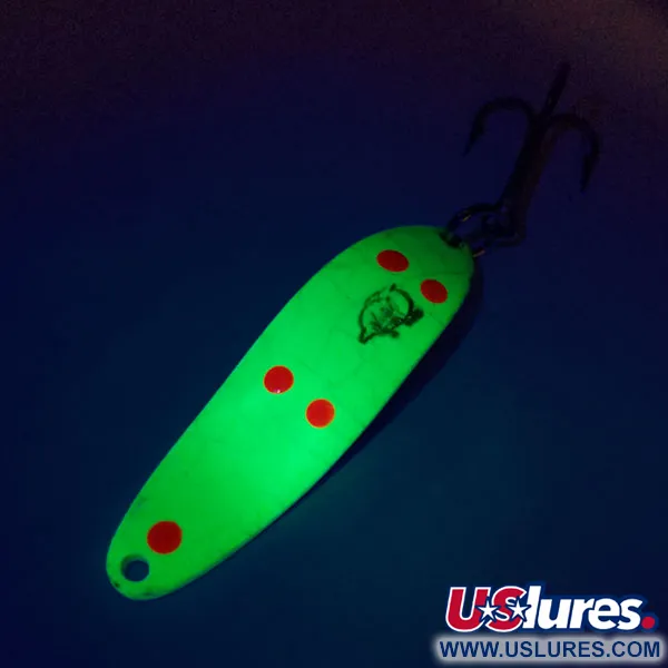 Dardevle Cop-E-Cat 7300 UV Ondulante, Amarillo/Rojo/Níquel, 10g, #10110