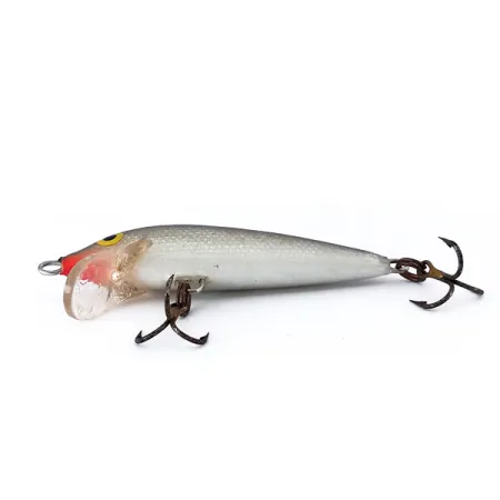 Rapala Original Floater F5 Señuelo, Silver (S), 2,3g, Madera Balsa, #10119