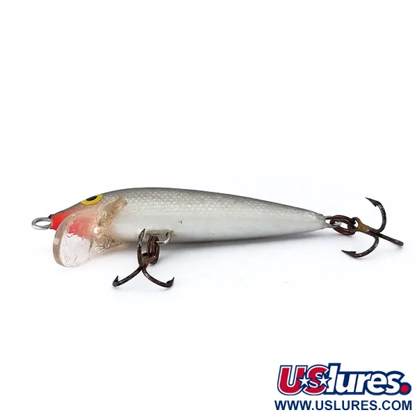 Rapala Original Floater F5 Señuelo, Silver (S), 2,3g, Madera Balsa, #10119