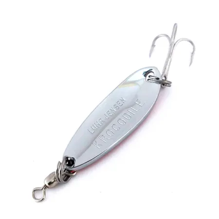 Luhr Jensen Krocodile Cucharilla, Nickel/Orange, 9g, Perfil, #10125