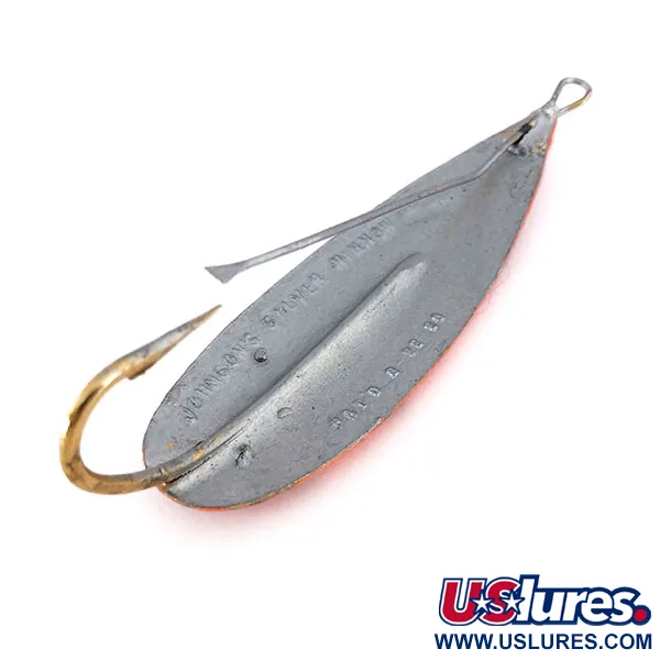 Johnson Silver Minnow UV Cucharilla, Orange Black Tiger, 17g, #10161