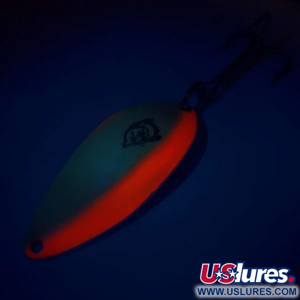 Cucharilla Eppinger Dardevle Devle Dog, Blanco/Naranja/Níquel, 18g #10166