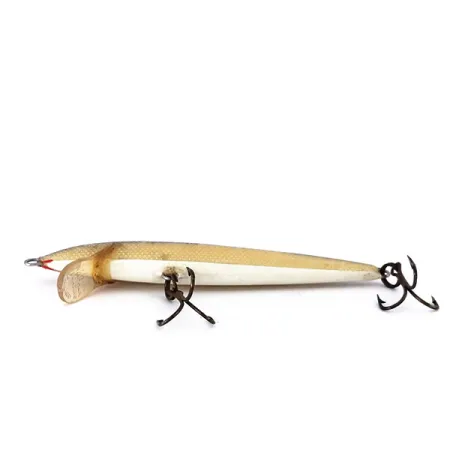 Rapala Original Floater F9 Señuelo, G (Gold), 4g, Balsa, #10171