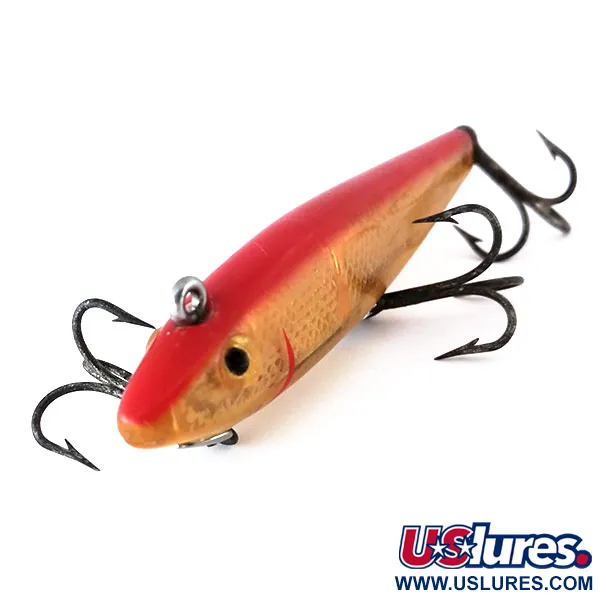 L&S Bait MirrOlure 52M Original Twitchbait, Oro/Rojo, 14g, #10172