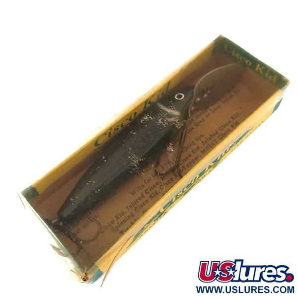 Wallsten Tackle Cisco Kid Señuelo, Negro, 14g, Babero metálico, #10173