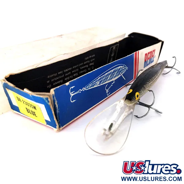 Rebel Fastback Deep F14 Señuelo, S (Plateado), 17g, Minnow, #10175