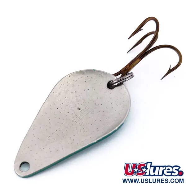 Acme Stee-Lee Ondulante, Níquel Martillado / Verde, 14g, USA, #10368