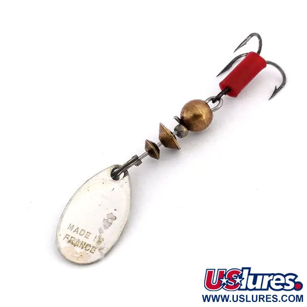 Mepps Aglia 0 Cucharilla, Blanco/Negro, 2,5g, Giro Inmediato, #10196