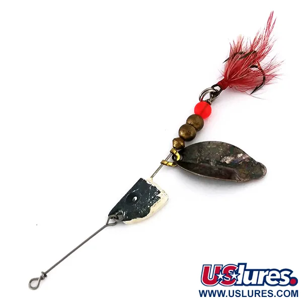 Mepps Lusox 1 Cucharilla, Latón, 10g, Cabeza plomada, #10198