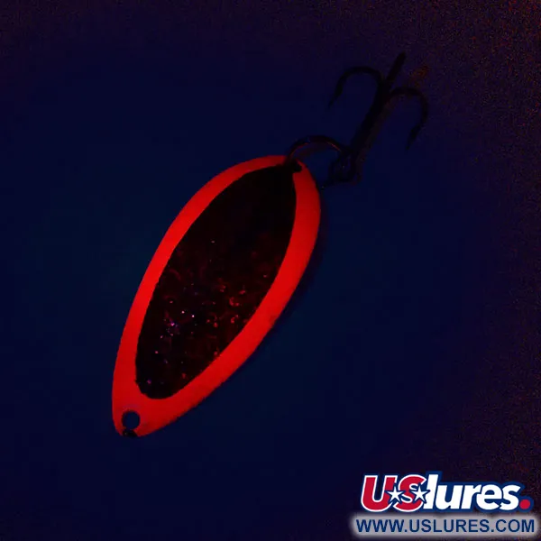 Dardevle Devle Dog 5400 Cucharilla, Rojo Fluo/Níquel, 14g, #10211