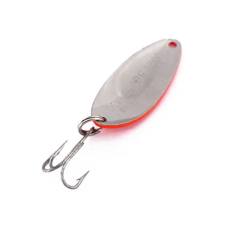 Eppinger Dardevle Devle Dog 5200 UV Cucharilla, Fluo Red, 7g, #10212