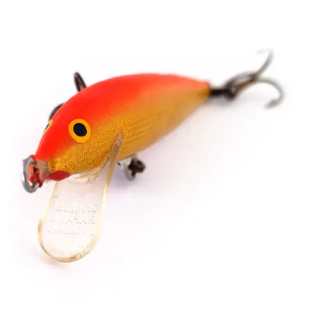 Rapala Original Floater F7 Señuelo, Naranja Oro, 4g, Balsa, #10216