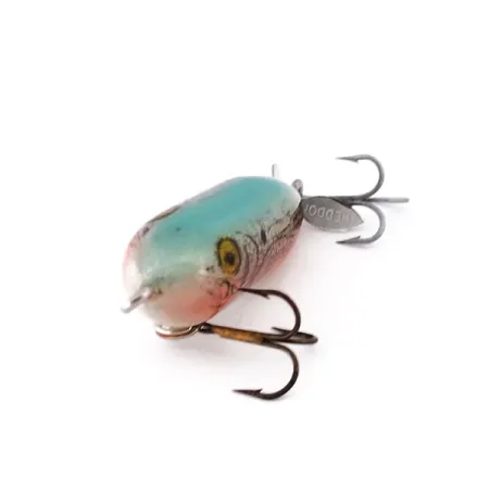 Heddon Tiny Torpedo Señuelo de Superficie, Azul-Rosa, 7g, Hélice, #10220