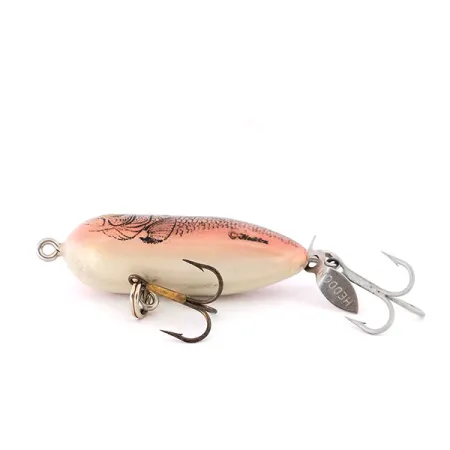 Heddon Tiny Torpedo Señuelo de Superficie, Azul-Rosa, 7g, Hélice, #10220