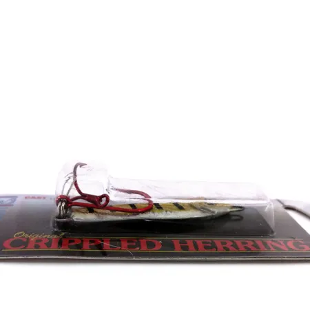 Luhr Jensen Crippled Herring Jig, Perca, 21g, Acabado Flash, #10234