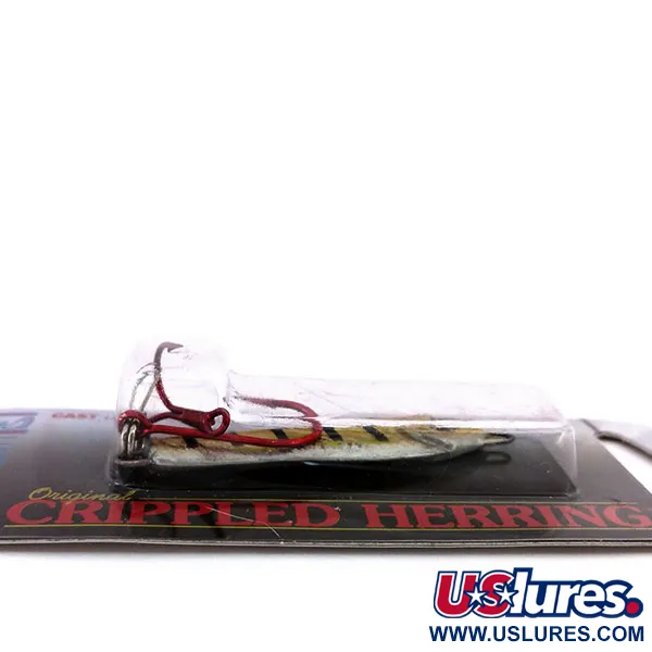Luhr Jensen Crippled Herring Jig, Perca, 21g, Acabado Flash, #10234