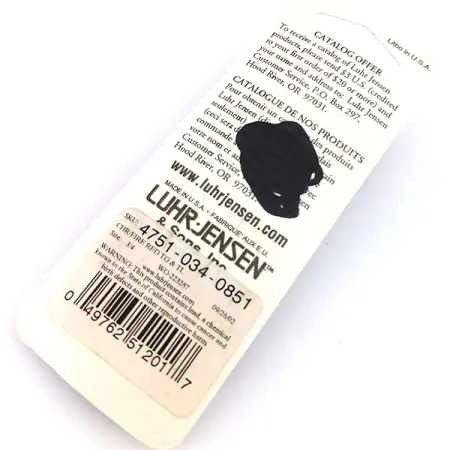 Luhr Jensen Crippled Herring Jig, Fire Red, 21g, Hoja, #10235