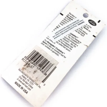 Renegade Crystalina Spoon Cucharilla, Oro/Naranja martillado, 11g, #10239