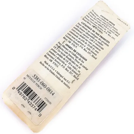 Luhr Jensen Nordic #60 Jig vertical, Fire Tiger, 56g, Nuevo, #10240