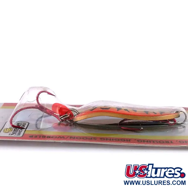 Luhr Jensen Krocodile Die #3 Holographic, Fire Tiger, 14g, Cucharilla, #10251