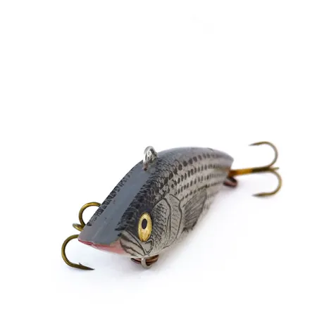 Cotton Cordell Hot Spot Lipless, Plata Negro, 9g, Anzuelos Bronce, #10264