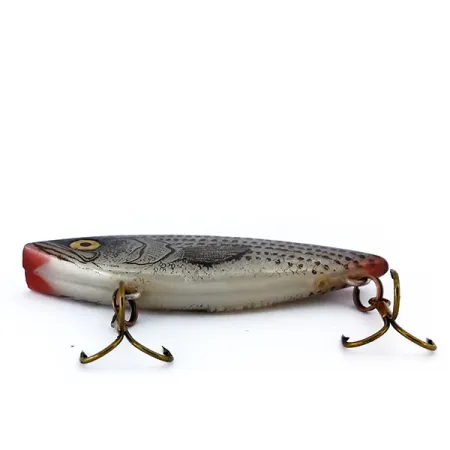 Cotton Cordell Hot Spot Lipless, Plata Negro, 9g, Anzuelos Bronce, #10264