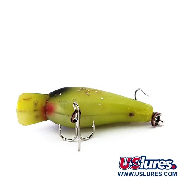 Cotton Cordell Big O Crankbait, Green / Black, 7g, Flotante, #10268