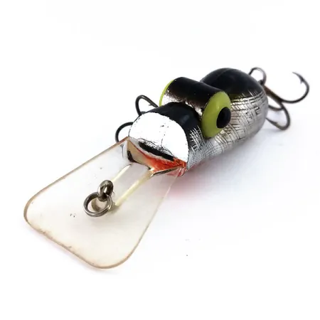 Rabble Rouser Roo-Tur Crankbait, Plata, 9g, Trama Cruzada, #10278