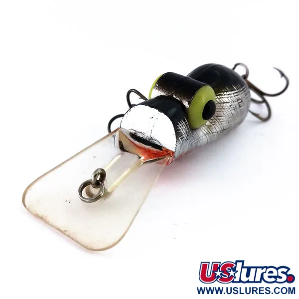 Rabble Rouser Roo-Tur Crankbait, Plata, 9g, Trama Cruzada, #10278
