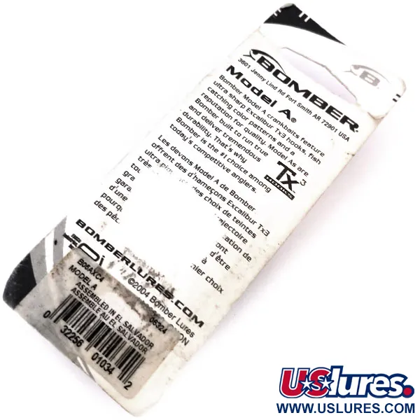 Bomber Model 7A Baby Striper Crankbait, Cangrejo, 9g, Flotante, #10284