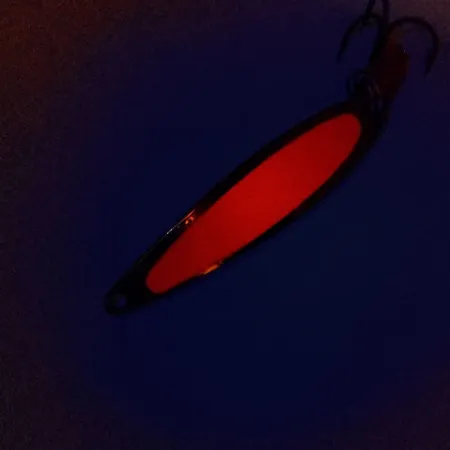 Bay de Noc Swedish Pimple 6 Cucharilla, Níquel/Naranja, 14g, Glow, #10291