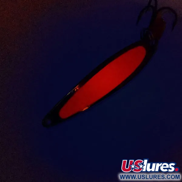 Bay de Noc Swedish Pimple 6 Cucharilla, Níquel/Naranja, 14g, Glow, #10291