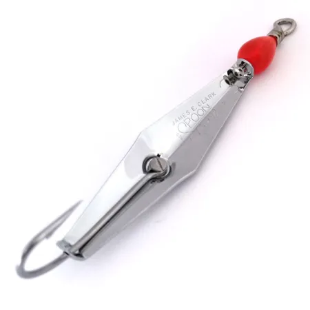 James E. Clark Clark Spoon Cucharilla, Níquel, 15g, Anti-hierba, #10295