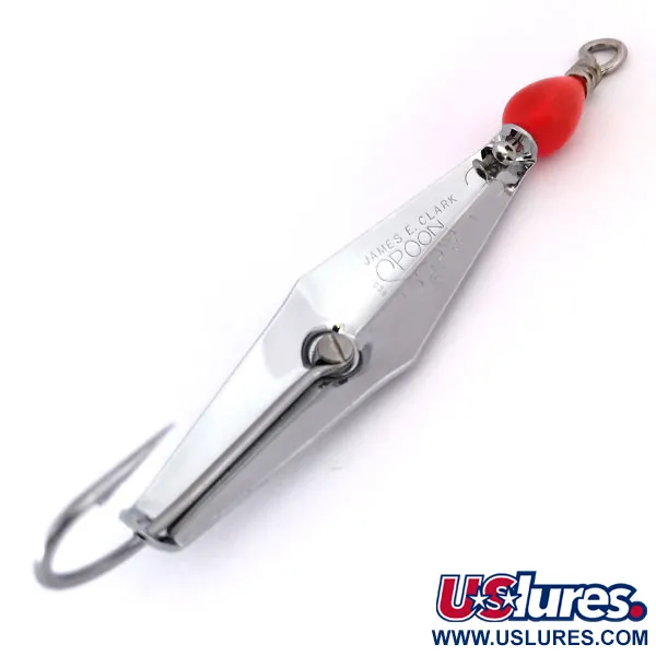 James E. Clark Clark Spoon Cucharilla, Níquel, 15g, Anti-hierba, #10295